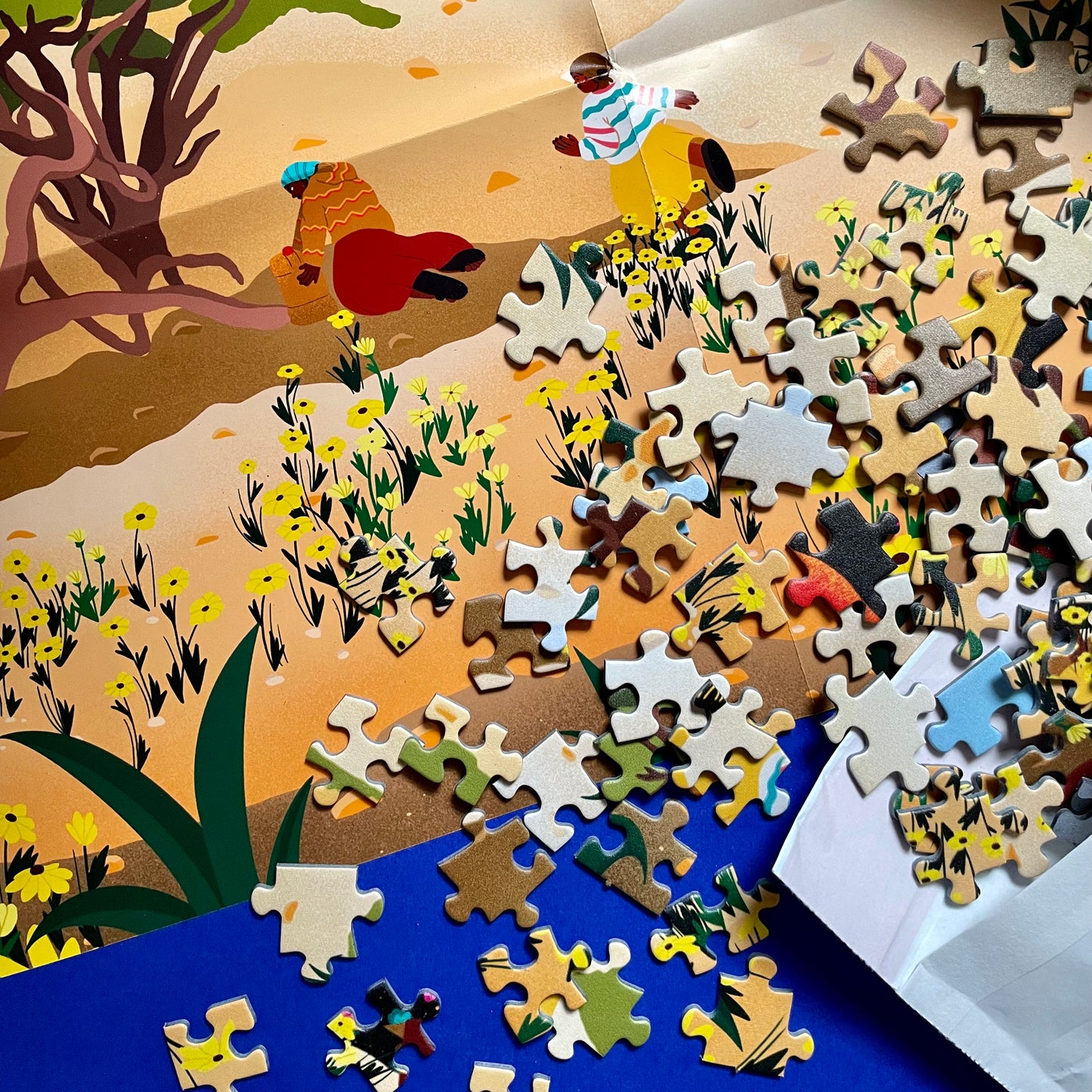 "Sky and Sand " Spendenpuzzle