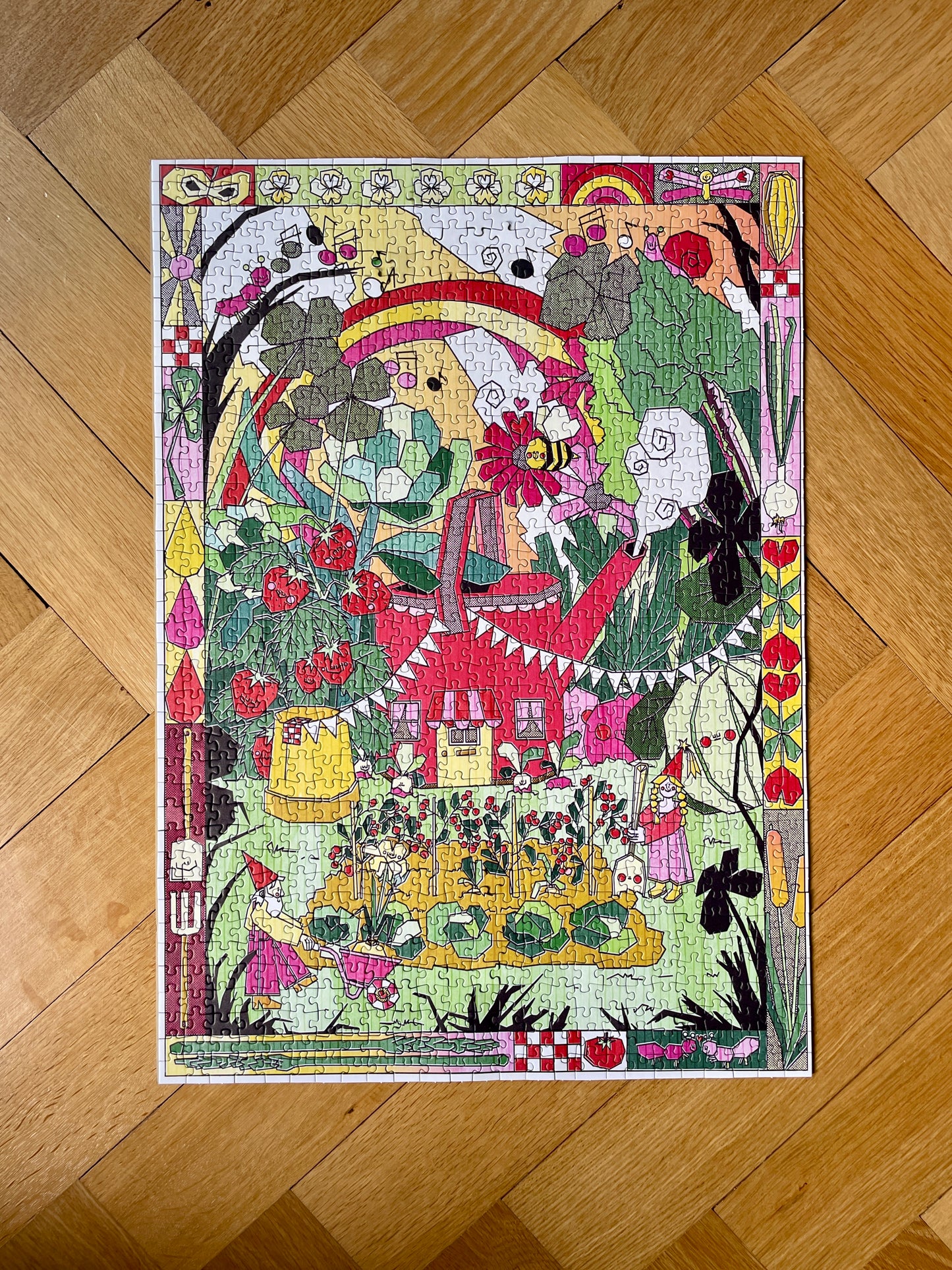 "Enchanted Vegetable Garden"