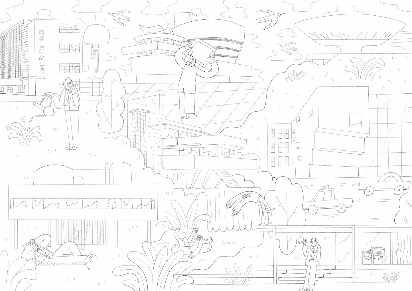 "Architectural Masterpieces in Pieces"