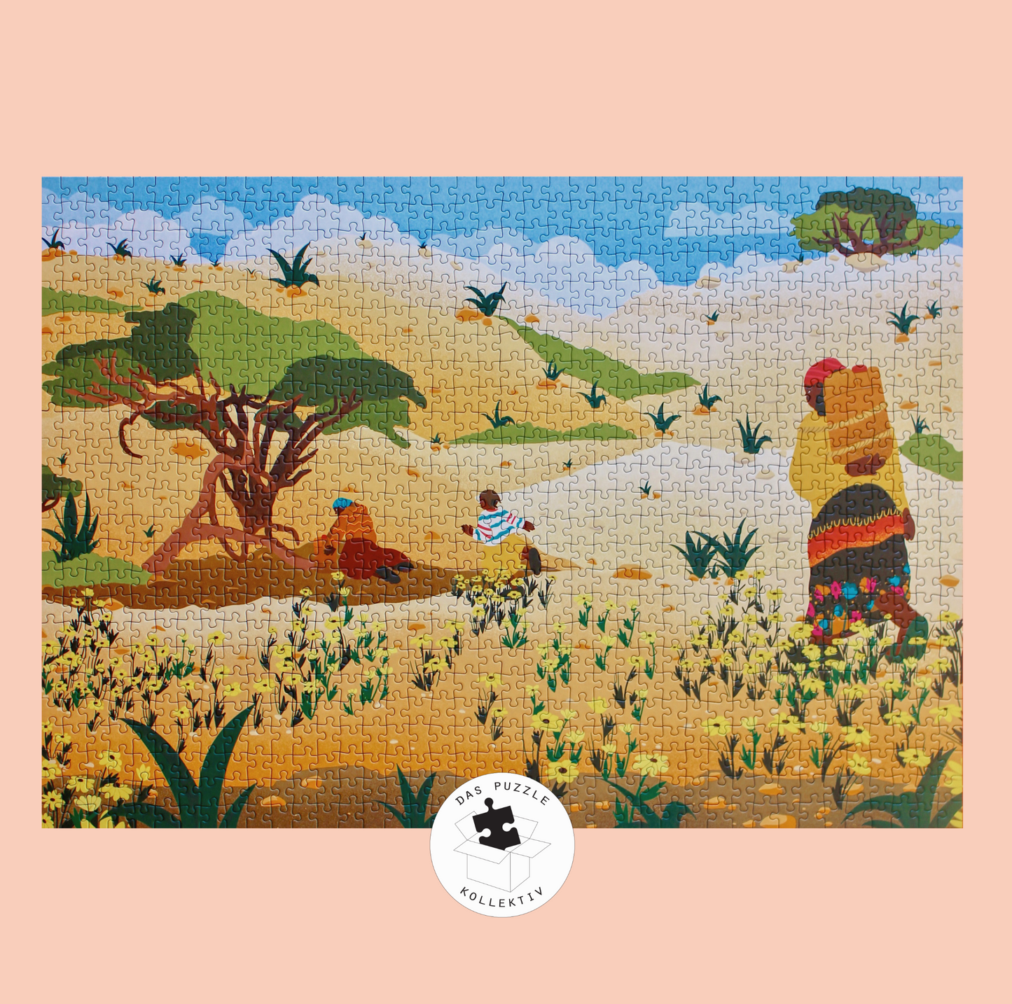 "Sky and Sand " Spendenpuzzle