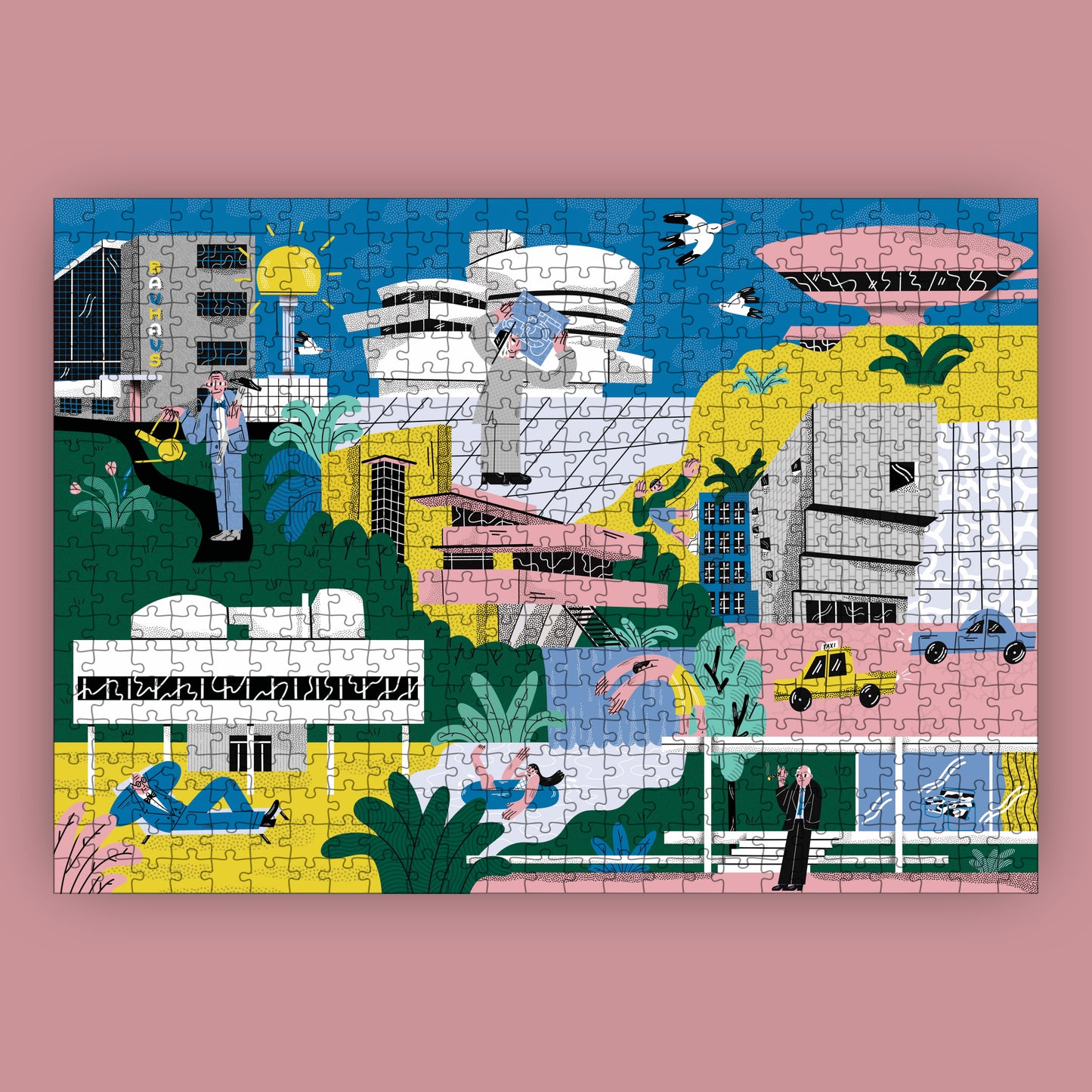 "Architectural Masterpieces in Pieces"