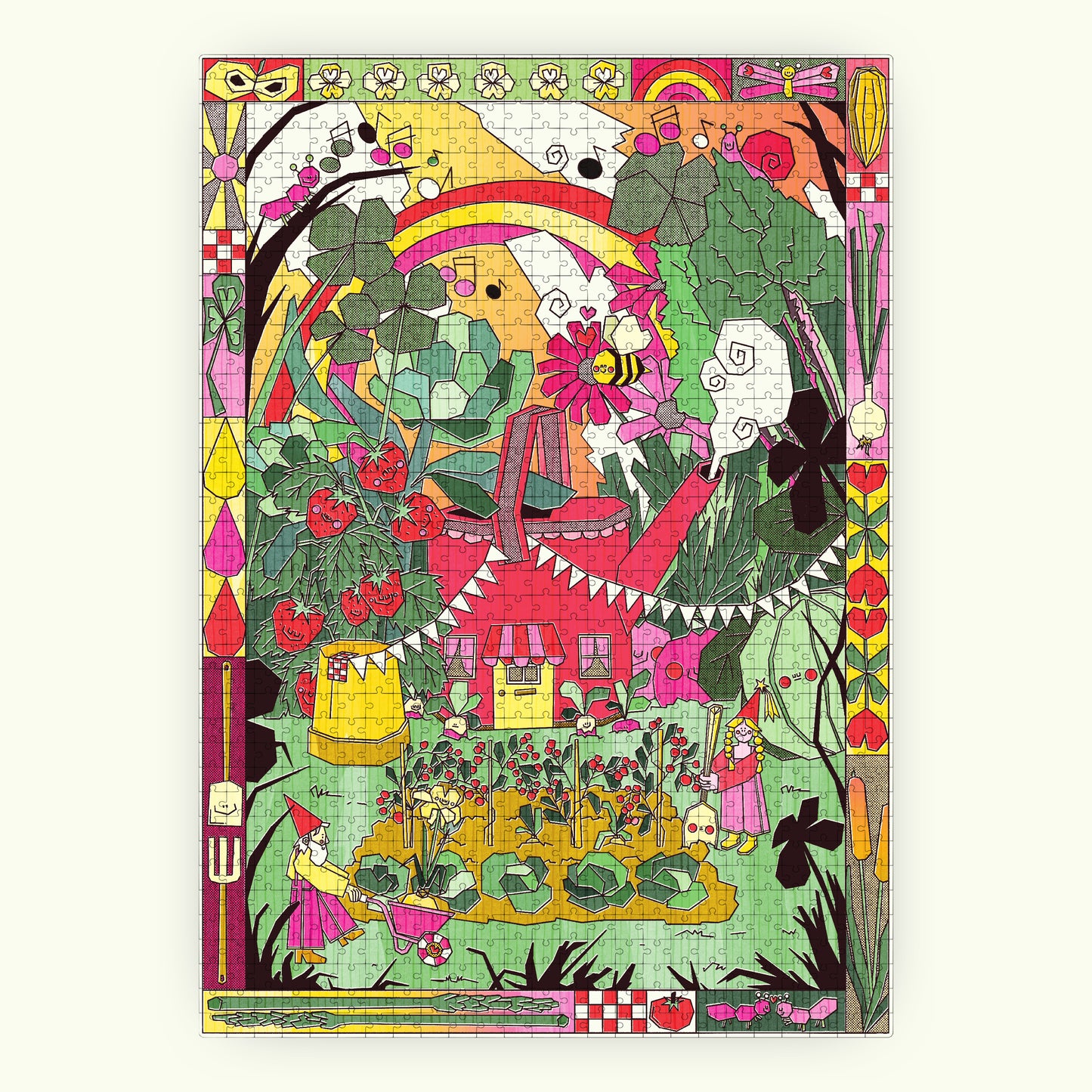 "Enchanted Vegetable Garden"