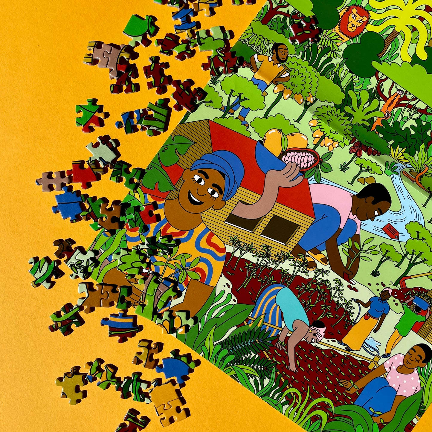 "FairForest" Spendenpuzzle