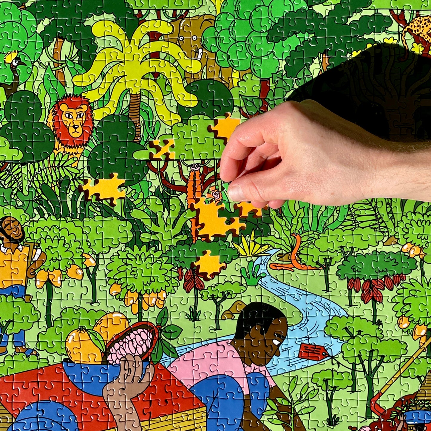 "FairForest" Spendenpuzzle