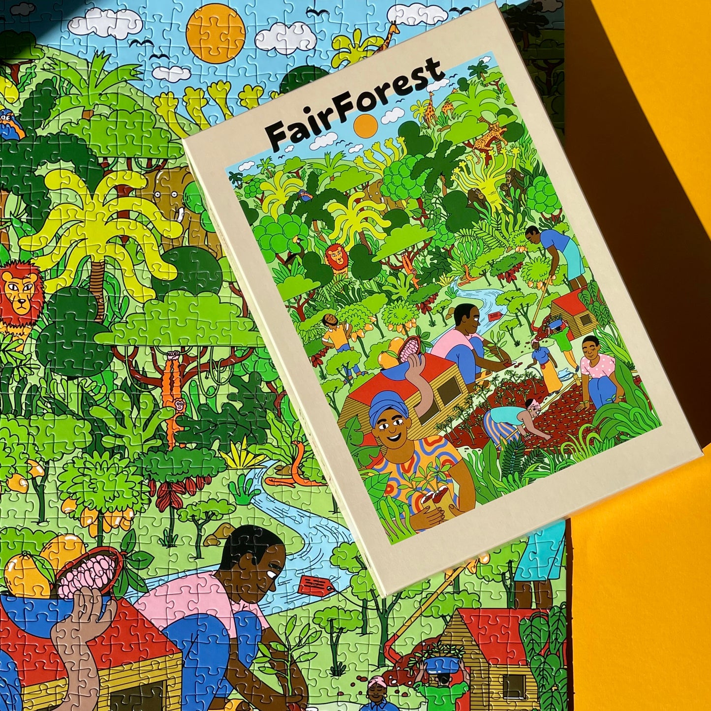 "FairForest" Spendenpuzzle