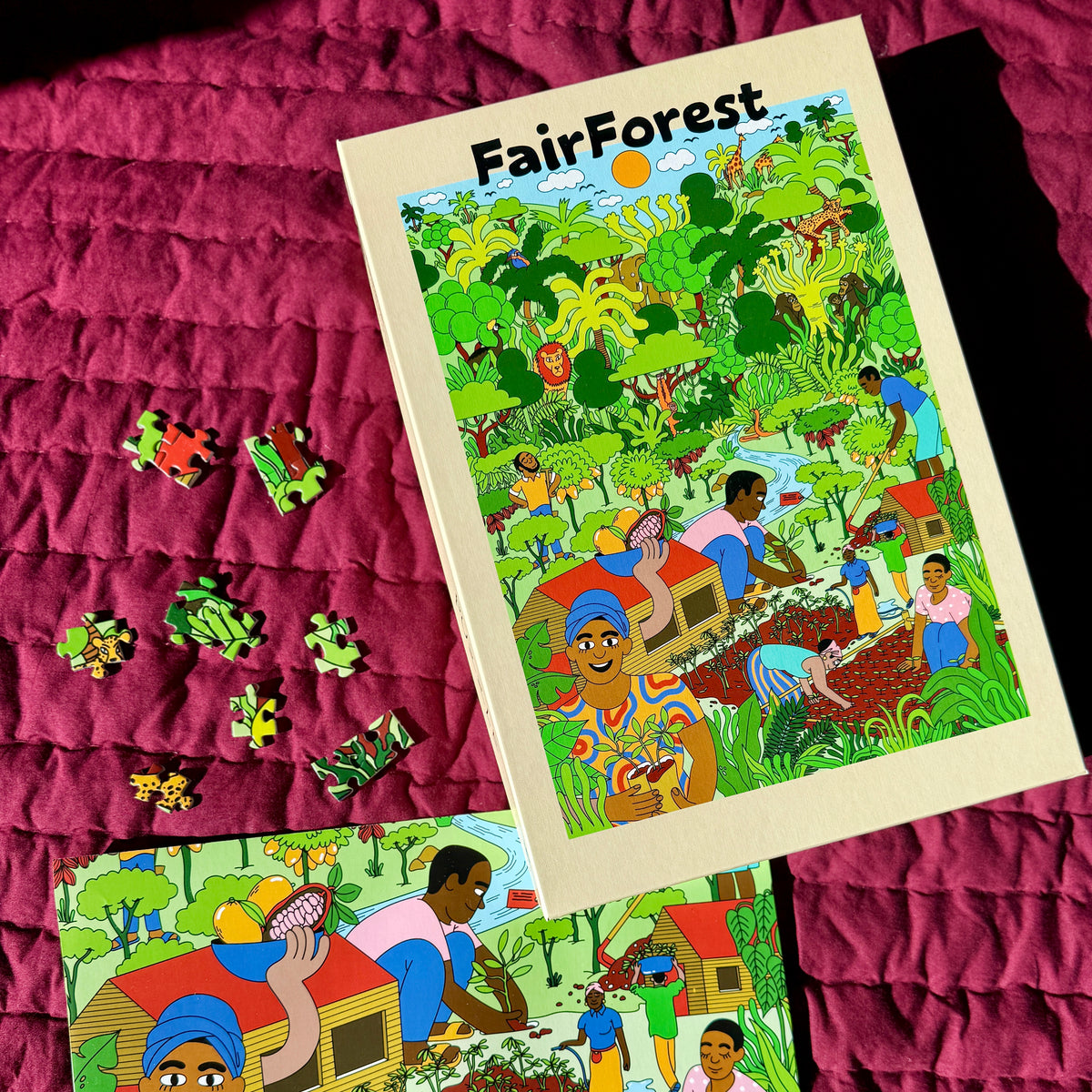 "FairForest" Spendenpuzzle