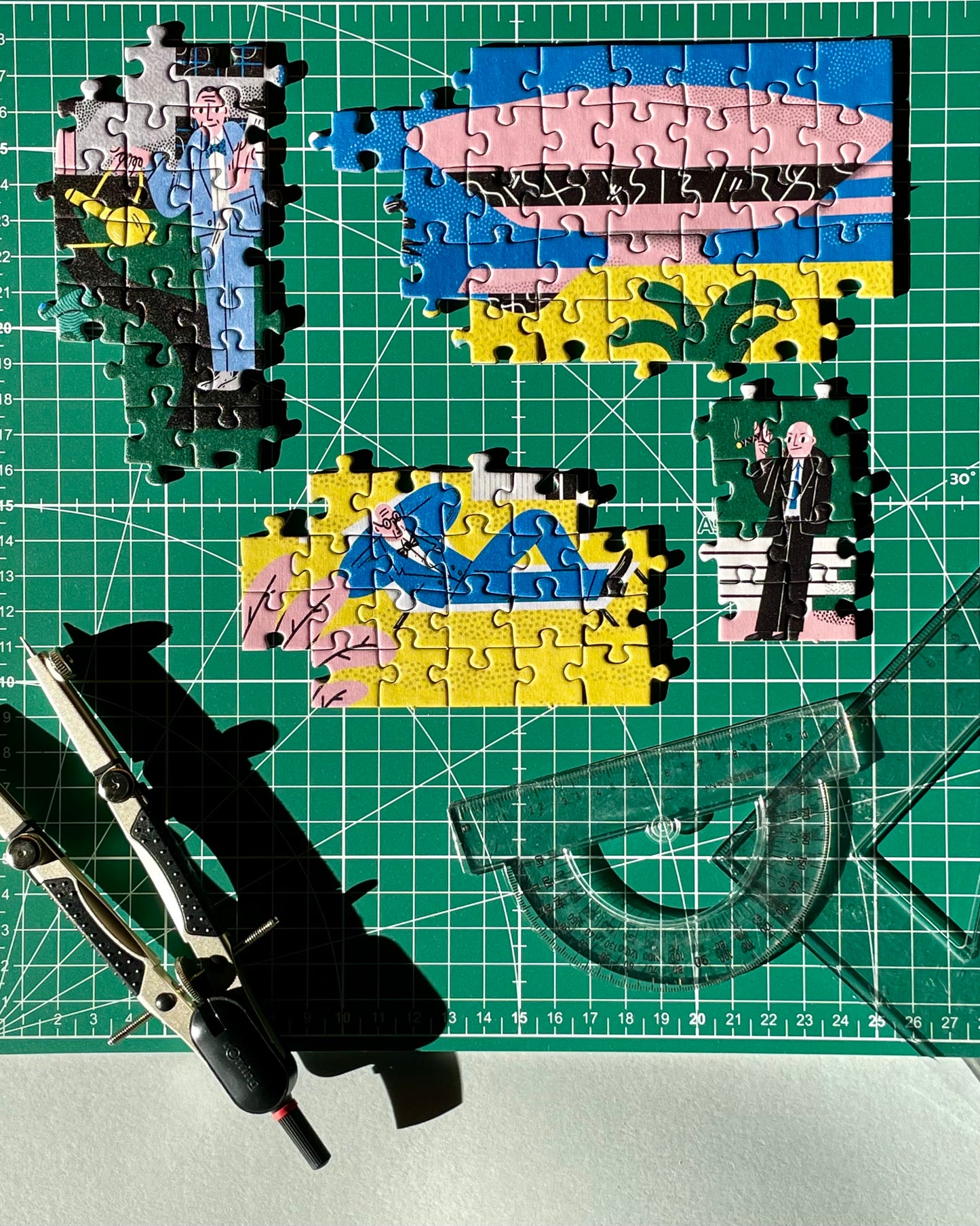 "Architectural Masterpieces in Pieces"